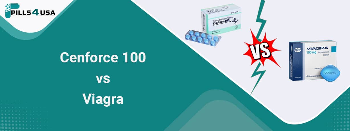 Cenforce 100 VS viagra