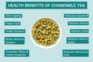 health benefits of chamoile tea