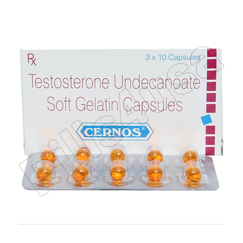 Testosterone 40 mg Softgel Capsules