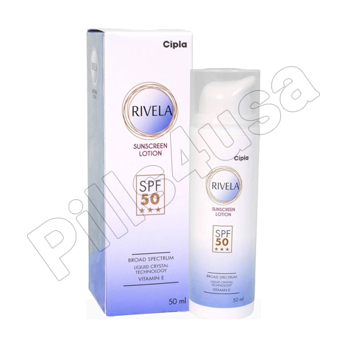 Rivela Spf 50 Sunscreen Lotion